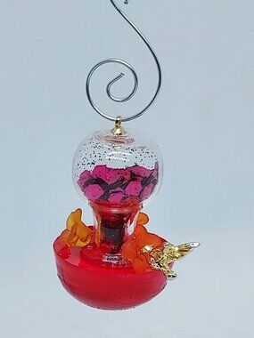 Xmas ornament - Hummingbird Feeder